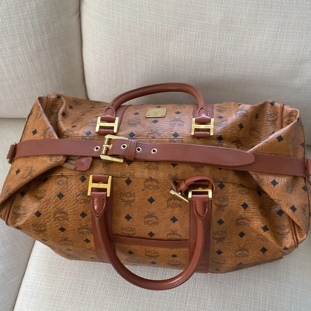 MCM Duffle Travel Bag Final offer - Picture 3 of 17